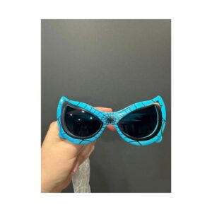 Lentes spiderman celeste niño