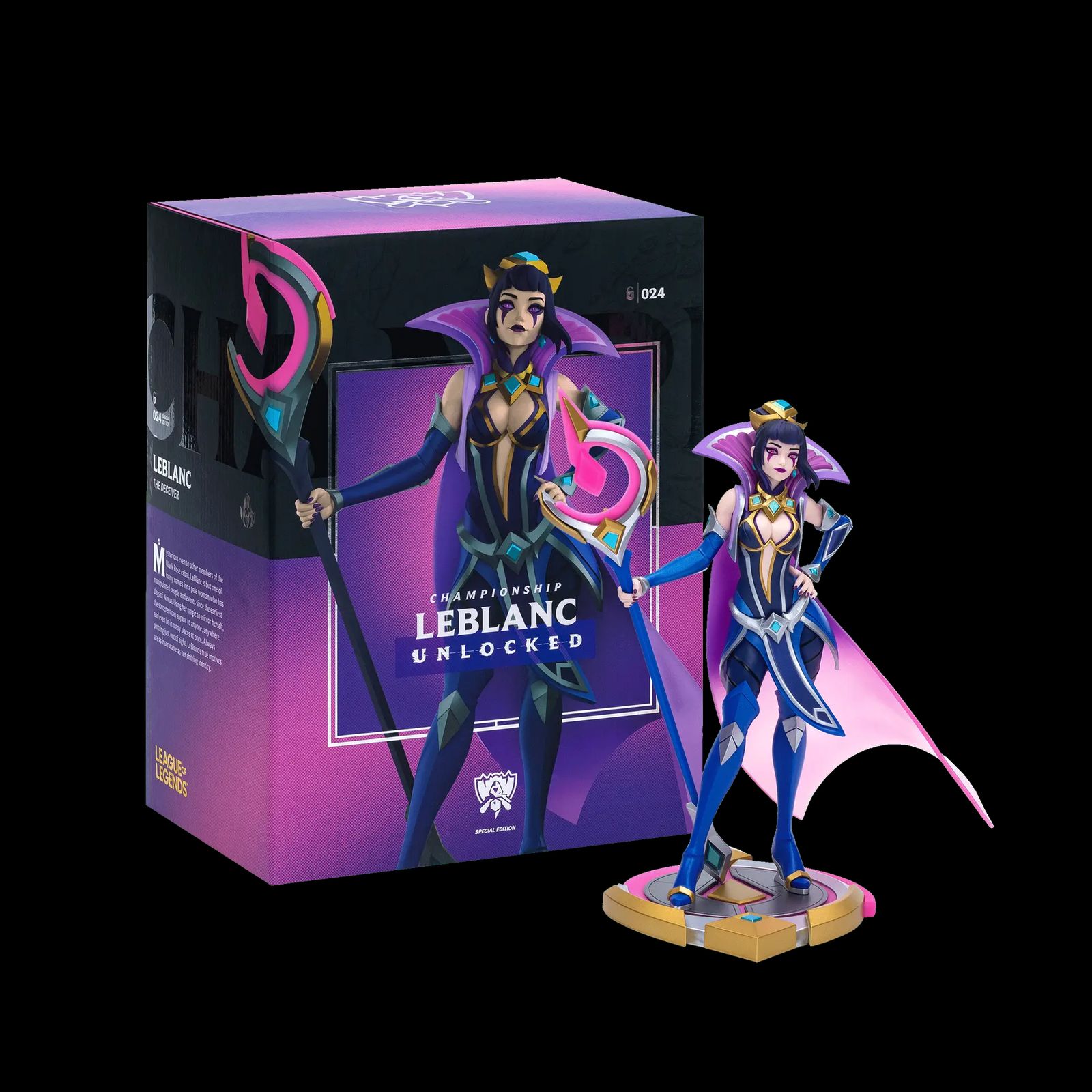 Figura Leblanc de campeonato unlocked original - Imagen 2