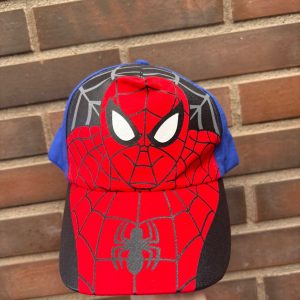 Gorro spiderman infantil edición azul y rojo