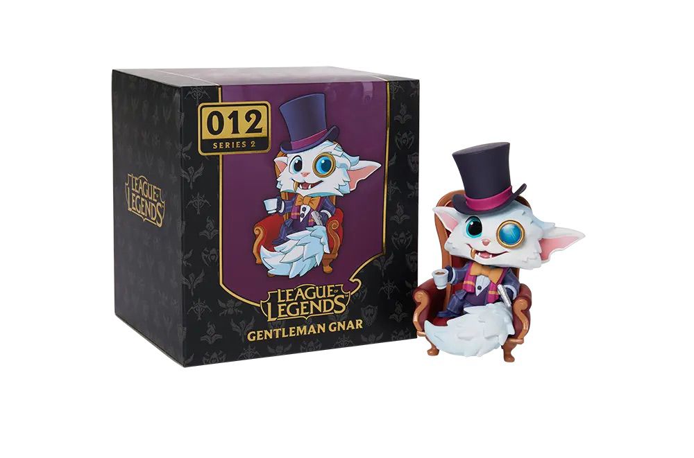 Figura Gnar Gentleman league of legends ORIGINAL - Imagen 3