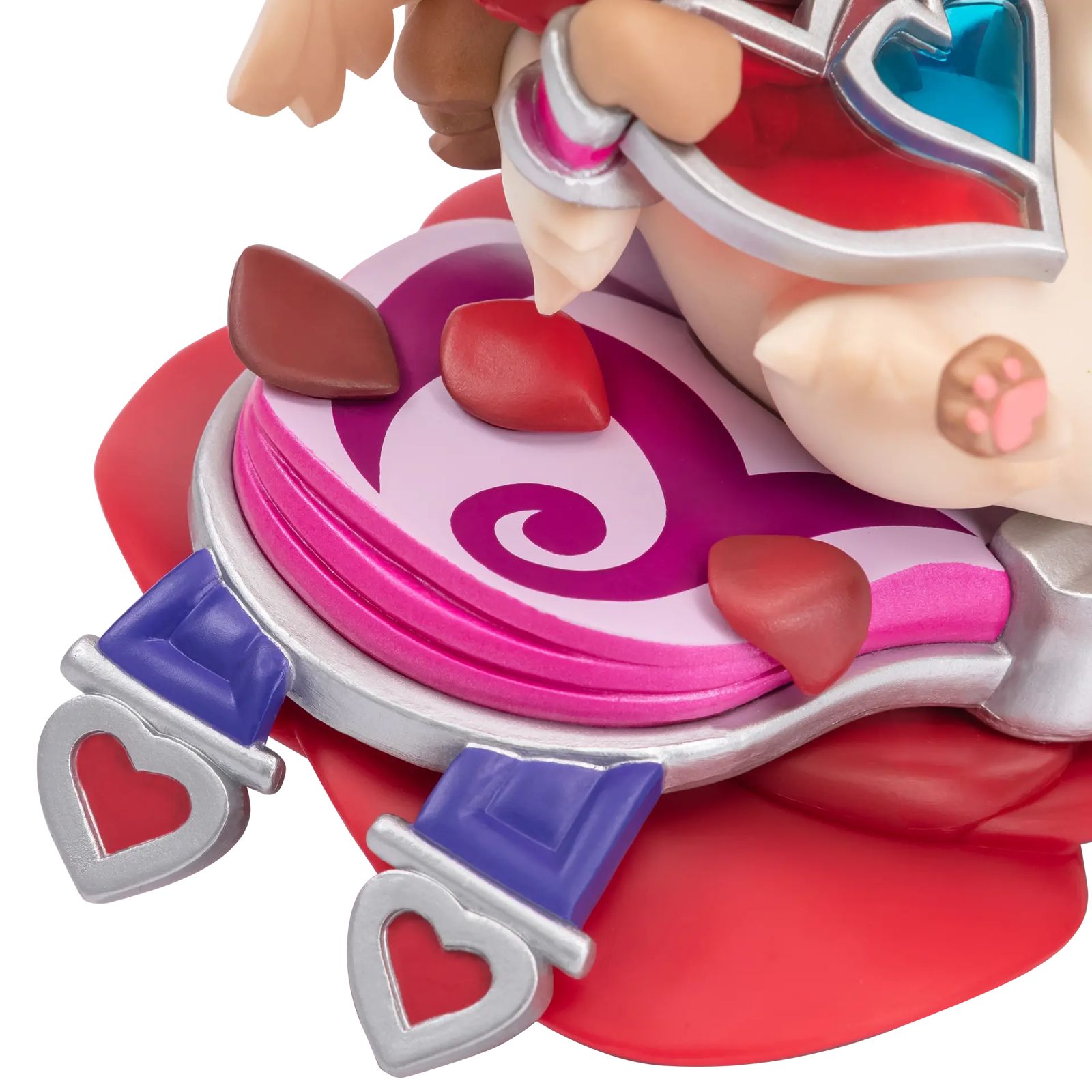 Figura Yuumi buscacorazones chroma ruby league of legends original - Imagen 4