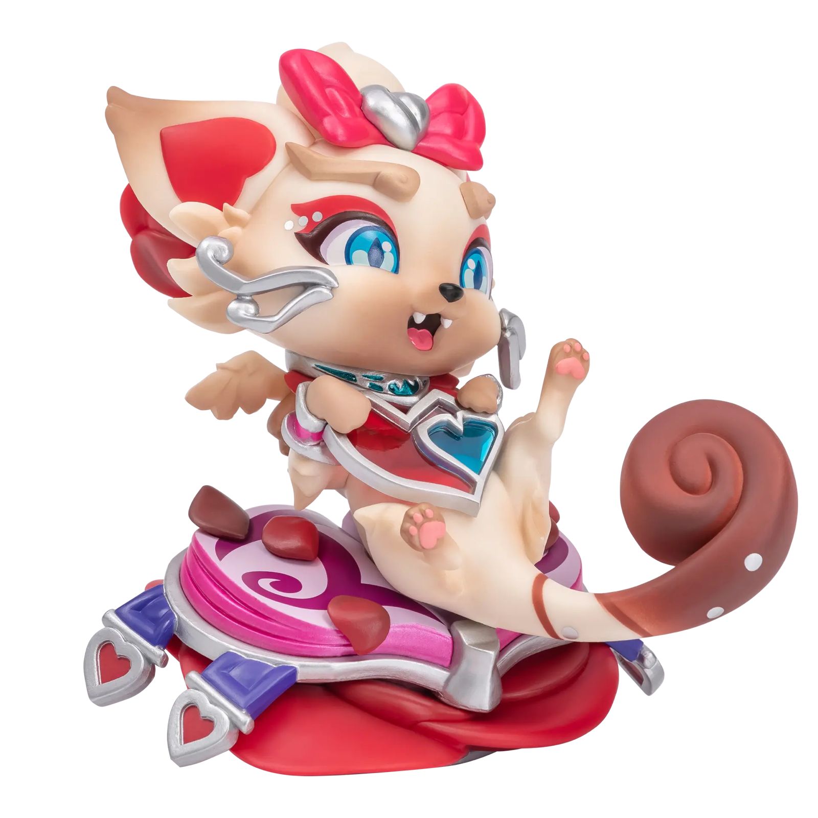 Figura Yuumi buscacorazones chroma ruby league of legends original - Imagen 2