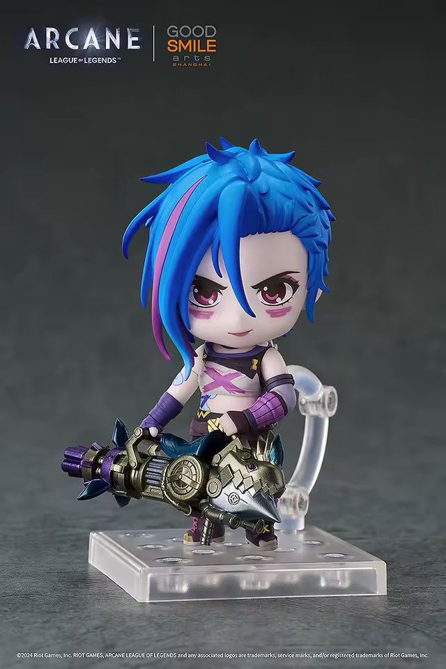 Figura Jinx nendoroid Arcane ORIGINAL League of legends - Imagen 7