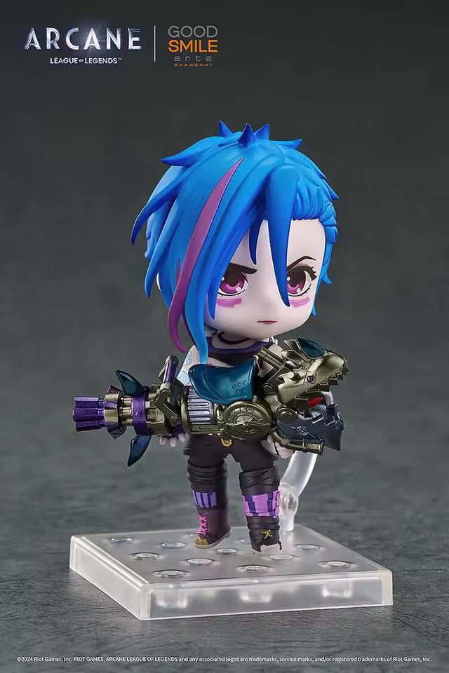 Figura Jinx nendoroid Arcane ORIGINAL League of legends - Imagen 5