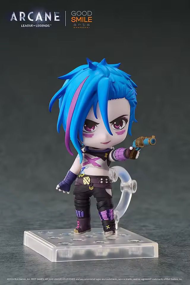 Figura Jinx nendoroid Arcane ORIGINAL League of legends - Imagen 2