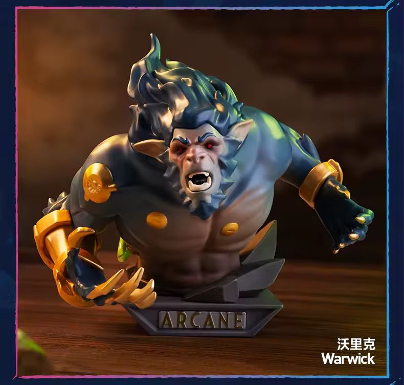 Figuras Arcane ORIGINALES League of legends Blind box - Imagen 7