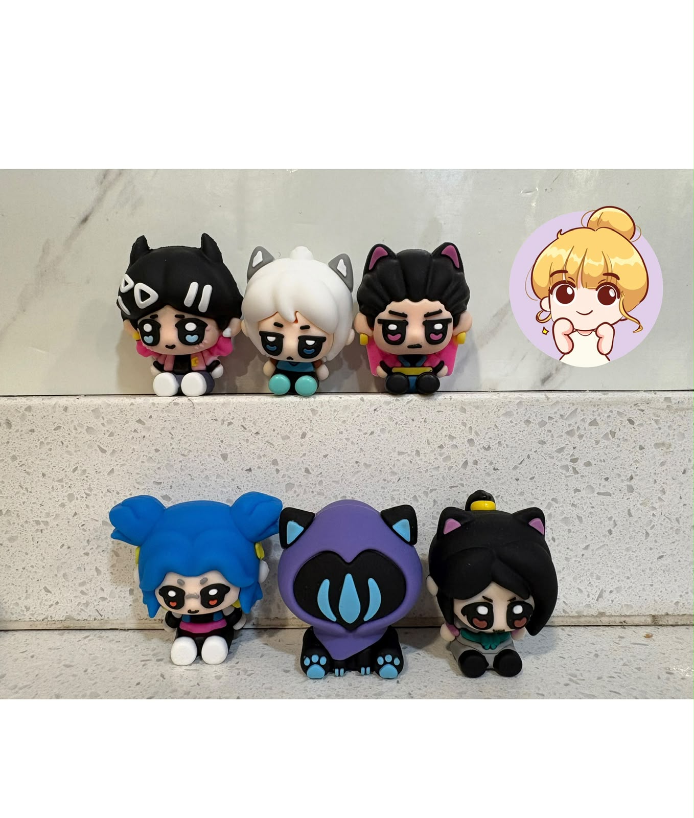 Figuras Valorant Chibi NO ORIGINALES