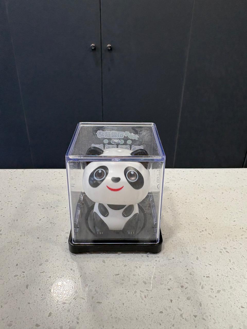Adorno para el Hogar estilo Panda con luz solar (Pequeño)