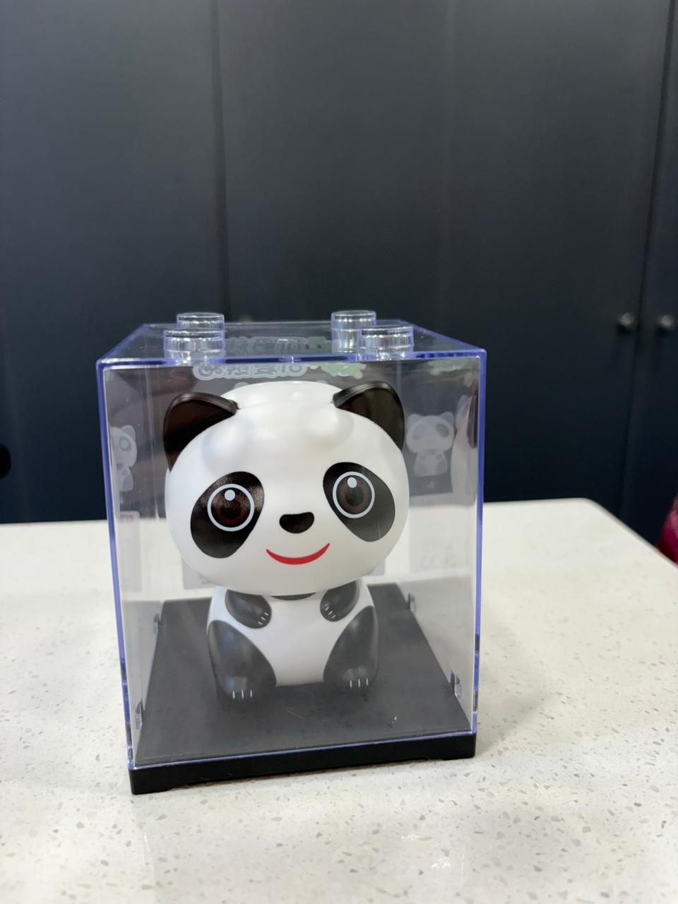 Adorno para el Hogar estilo Panda con luz solar (Grande)