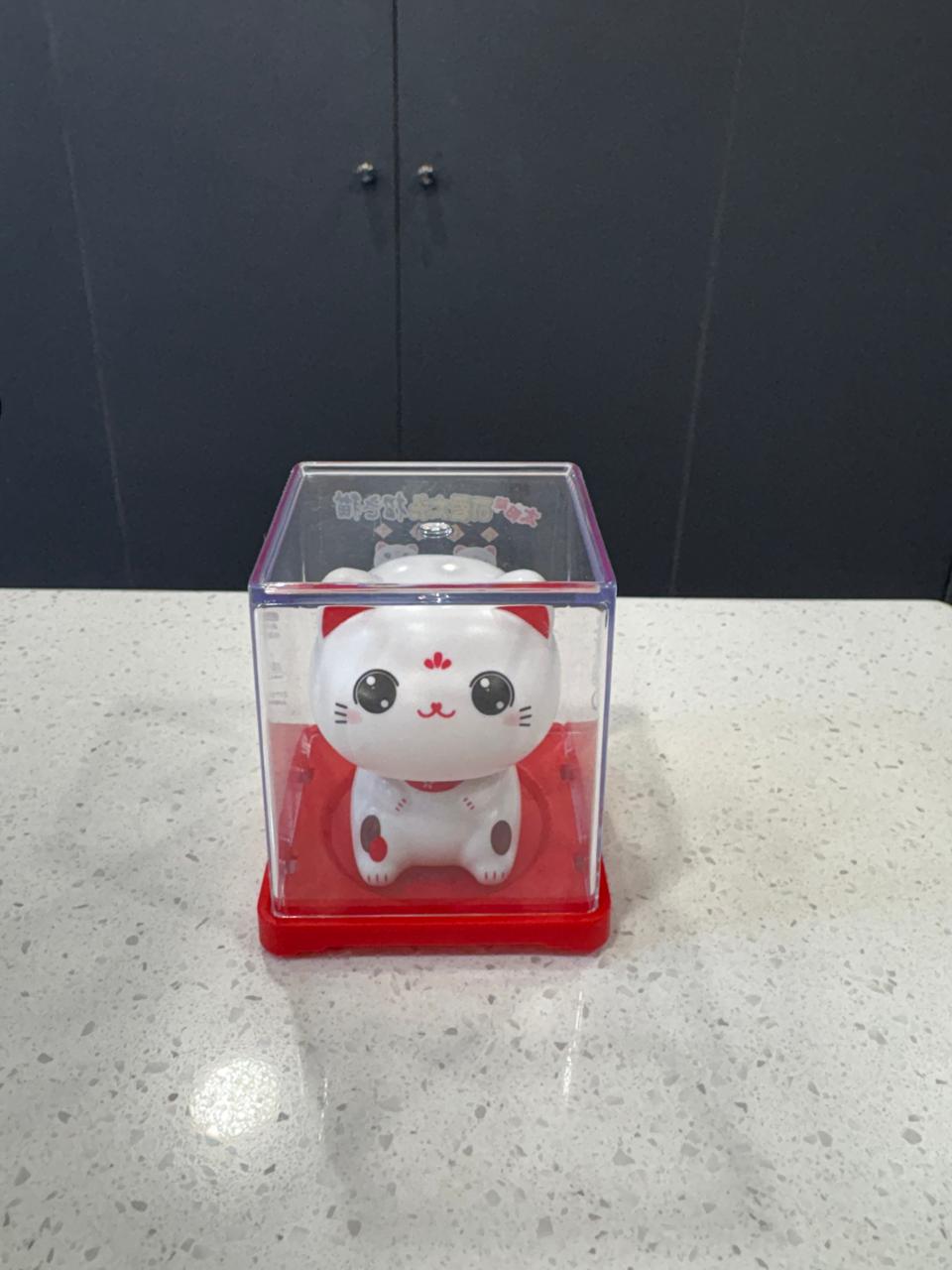 Adorno para el Hogar de Gatito con luz solar (Pequeño)