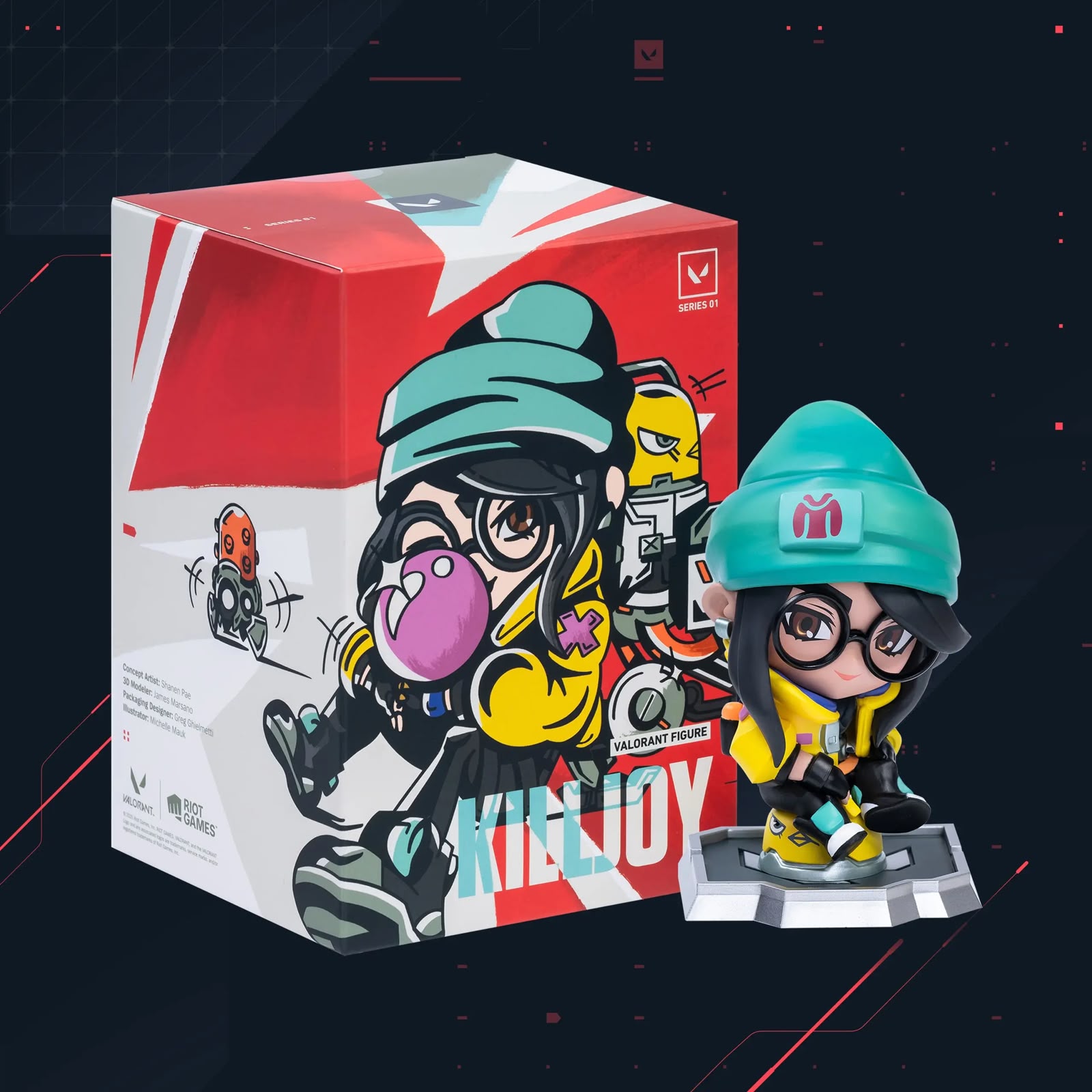 Figura Chibi Killjoy ORIGINAL Valorant - Imagen 3
